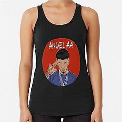 Anuel AA Racerback Tank Top