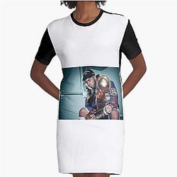 Anuel AA image T-Shirt Dress