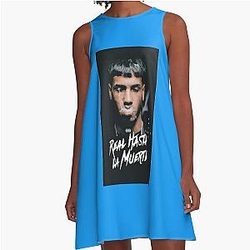 Anuel AA A-Line Dress