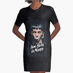 Anuel AA Graphic T-Shirt Dress