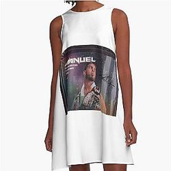 Anuel AA tours A-Line Dress