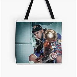 Anuel AA Image All Over Print Tote Bag