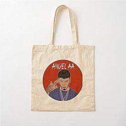 Anuel AA Cotton Tote Bag