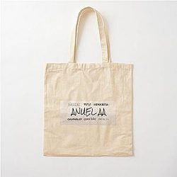 Anuel AA Lyrics Cotton Tote Bag