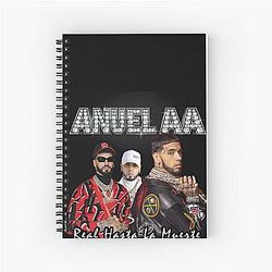 Anuel AA Real Hasta La Muerte Tribute Notebook