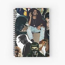 Anuel AA Album Spiral Notebook
