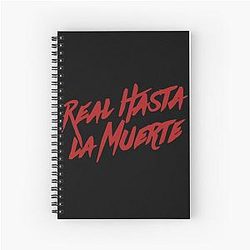 Anuel AA Real Until Death Spiral Notebook