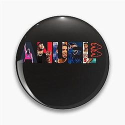 Anuel AA Essential T-Shirt - Anuel AA Sticker Pin