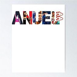 Anuel AA Essential T Shirt Aanuel AA sticker Poster
