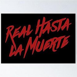 Anuel AA Real Until Death. Poster