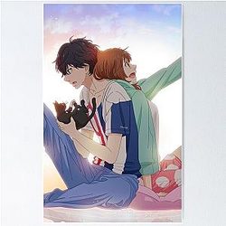 Ao Ride Blue Spring mit Poster