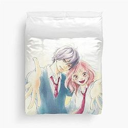 Blue Spring Ride Duvet Cover