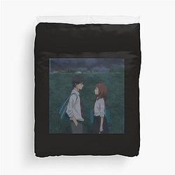 Blue Spring Ride Duvet Cover