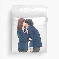 Blue Spring Ride Duvet Cover