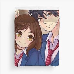 Ao Haru Ride Blue Spring Ride Couple Bettbezug