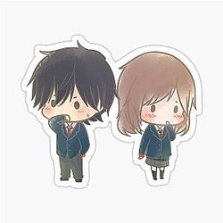 Ao Haru Ride Ride di primavera blu romantico
