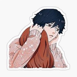 Ao Haru Ride Blu primavera corsa Hug Sticker