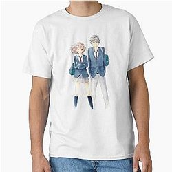 Ao Haru Ride Kou Mabuchi e Futuba Yoshioka Classic T-Shirt