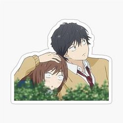 Ao Haru Ride - Futaba Yoshioka e Kou Mabuchi Sticker