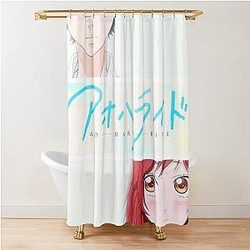 Ao Haru Ride Blaue Frühling Dusche Vorhang