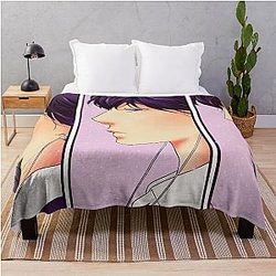 Ao Haru Blue Spring Throw Blanket