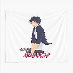 Kou Mabuchi T-Shirt - Kou Anime Aufkleber - Ao Haru Ride Manga Tapestry