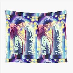 T-shirt Kou Mabuchi - Sticker Futaba Yoshioka - Ao Haru Ride Manga Tapestry