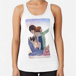 Ao Haru Ride Blue Spring Ride mit Racerback Tank Top