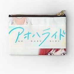 Ao Haru Ride Blue Spring Ride Cute Zipper Pouch