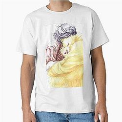Ao Haru Ride T-shirt Blue Spring Ride Hug Classic