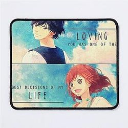 Pad Blue Spring Ride Mouse