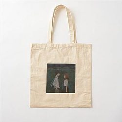 Bleu Spring Ride Cotton Tote Bag