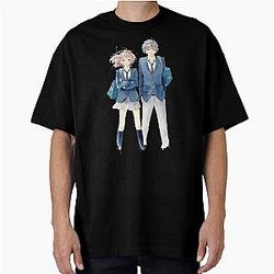 Ao Haru Ride Kou Mabuchi und Futaba Yoshioka T Shirt überdimensioniert