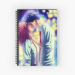 Kou Mabuchi Tshirt - Futaba Yoshioka Aufkleber - Ao Haru Ride Manga Spiral Notebook