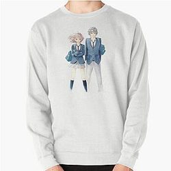 Ao Haru Ride Kou Mabuchi und Futaba Yoshioka Pullover