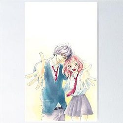 Ao Haru Ride Blue Spring Ride Poster