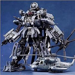 18 cm Transformation Masterpiece Blackout Helicopter Master KO MPM13 Action Figure