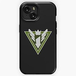 Jumpmaster Emblem Patch - Apex Legends Logo Embroidered Patch Style iPhone Tough Case