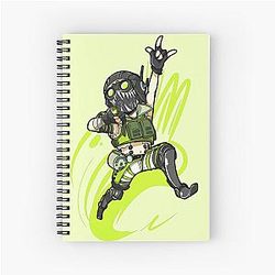 Apex Legends, Octane Apex Legends Spiral Notebook