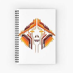 Crypto Apex Legends Spiral Notebook