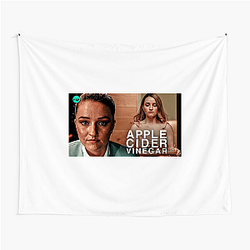 Apple Cider Vinegar Real Life Real Reactions Graphic Apple Cider Vinegar Tapestries