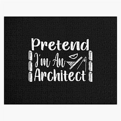 architects student, future architects men s, architects band shirt, dad architect shirt Jigsaw Puzzle RB2611