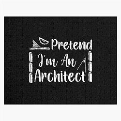 architects student, future architects men s, architects band shirt, dad architect shirt Jigsaw Puzzle RB2611