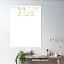 Arctic Monkeys Merch Tranquility  Poster Premium Merch Store