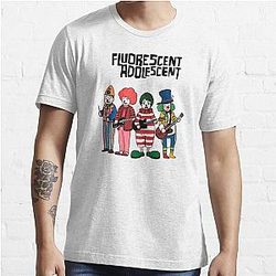 Clowns - Fluorescent Adolescent - Arctic Monkeys Monkey Essential T-Shirt RB0604 [ID555993]