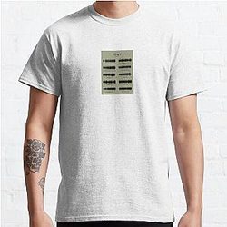 Arctic Monkeys The Car Poster Sticker and Tshirt  Classic T-Shirt RB0604 [ID556018]