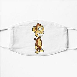 Happy cute monkeys  Flat Mask RB0604 [ID555662]