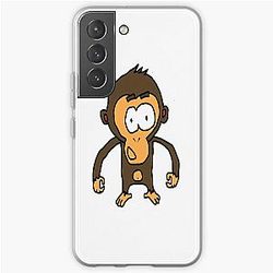 Happy cute monkeys  Samsung Galaxy Soft Case RB0604 [ID555577]