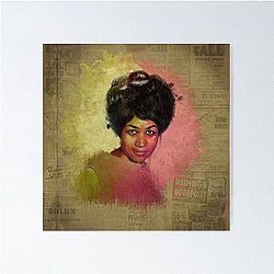 Aretha Franklin Poster