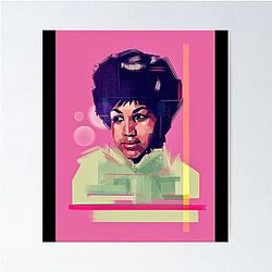Aretha Franklin Poster